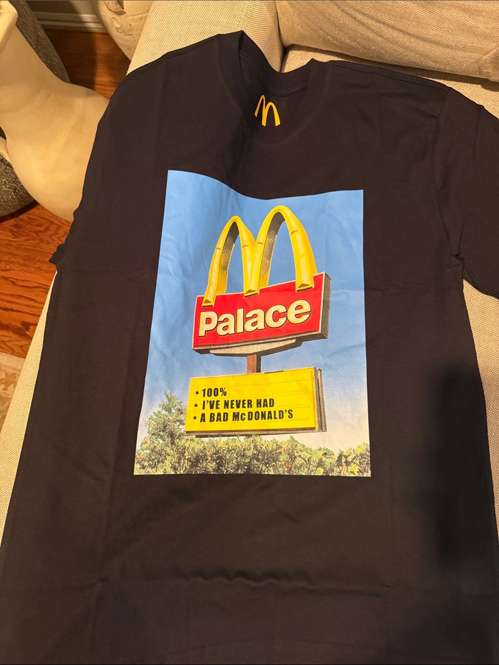 Palace x McDonald's Sign T-shirt (NWOT)